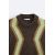 Zara Геометрический джаккардовый свитер , Цвет: Коричневый, Размер: S-M (US S-M), изображение 9
