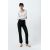 Zara Джинсы высокой посадки с пятью карманами, Цвет: Черный, Размер: 32