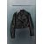 Zara Куртка-косуха в стиле кожи , Цвет: Черный, Размер: XS, изображение 10