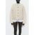 Zara Куртка из смесового льна с лоскутным оформлением , Цвет: Бежевый, Размер: L, изображение 4