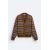 Zara Кардиган с узором "жаккард" с поднятым воротником , Цвет: Коричневый, Размер: M (US M), изображение 7