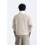 Zara Свитер с мерсеризованным отделкой , Цвет: Бежевый, Размер: M (US M), изображение 3
