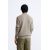 Zara Текстурированный хлопковый свитер , Цвет: Коричневый, Размер: S (US S), изображение 3