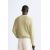 Zara Свитер из текстурированного хлопкового трикотажа , Цвет: Зеленый, Размер: S (US S), изображение 3