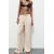 Zara Текстурированные брюки , Цвет: Бежевый, Размер: L, изображение 3