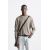 Zara Свитер из вискозного микса, сохраняющий форму, Цвет: Серый, Размер: XL (US XL), изображение 2