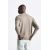 Zara Свитер из вискозного микса, сохраняющий форму, Цвет: Серый, Размер: XL (US XL), изображение 3