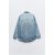 Zara Джинсовая оверсайз куртка z1975 , Цвет: Синий, Размер: XS, изображение 7