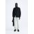 Zara Кардиган с молнией, высоким воротником, длинными рукавами, ребристыми краями и асимметричной застежкой на молнию, Цвет: Серый, Размер: M (US M)