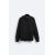 Zara Кардиган с молнией, высоким воротником, длинными рукавами, ребристыми краями и асимметричной застежкой на молнию, Цвет: Серый, Размер: M (US M), изображение 7
