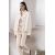 Zara Рубашка с воротником из коллекции zw collection с вышивкой, Цвет: Бежевый, Размер: M, изображение 4