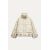 Zara Куртка в стиле стёганки с регулируемым высоким воротником и длинными рукавами с эластичным шнурком и затяжкой. передние накладные карманы. контрастные детали отделки. регулируемая талия с завязками. застёгивается спереди скрытыми кнопками и молнией. , Цвет: Бежевый, Размер: XS, изображение 6
