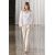 Zara   zw коллекция свободное посадка джинсы с обтягивающими ногами и средней посадкой , Цвет: Бежевый, Размер: 32