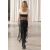 Zara  джинсы с высокой талией и петлями для ремня из коллекции zw, Цвет: Черный, Размер: 32, изображение 3