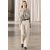 Zara Широкие джинсы zw collection с высокой посадкой , Цвет: Бежевый, Размер: 42