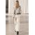 Zara Широкие джинсы zw collection с высокой посадкой , Цвет: Бежевый, Размер: 42, изображение 3