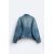Zara Джинсовая куртка свободного кроя с разделителем , Цвет: Синий, Размер: S (US S), изображение 8