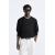 Zara Свитер из хлопка и шелка , Цвет: Черный, Размер: M (US M), изображение 2