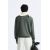 Zara Свитер из хлопка и шелка , Цвет: Зеленый, Размер: M (US M), изображение 3