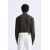 Zara Вязаный свитер из хлопка и шелка , Цвет: Коричневый, Размер: L (US L), изображение 3