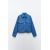 Zara Рубашка-овершит из хлопка , Цвет: Синий, Размер: XS, изображение 7