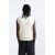 Zara Жилет вязаный из хлопковой шерсти , Цвет: Бежевый, Размер: S (US S), изображение 3
