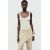 Zara Брюки с застежкой перекрестного типа с пряжкой , Цвет: Бежевый, Размер: XS, изображение 3