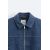 Zara Джинсовая бомбер куртка , Цвет: Синий, Размер: L (US L), изображение 9