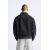Zara Джинсовая куртка , Цвет: Черный, Размер: XL (US XL), изображение 3