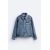 Zara Джинсовая куртка с карманом , Цвет: Синий, Размер: M (US M), изображение 7