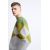 Zara Кардиган с рисунком даймонджаккард, свободного кроя, с v-образным вырезом, длинными рукавами, ребристыми краями и застежкой на пуговицы, Цвет: Серый, Размер: M (US M), изображение 6
