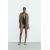 Zara Куртка с капюшоном и завязками на талии , Цвет: Зеленый, Размер: XS