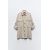 Zara Рубашка с нагрудником на завязках , Цвет: Серый, Размер: XS, изображение 3