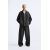 Zara Джинсовая куртка oversize - ограниченная серия , Цвет: Черный, Размер: S (US S)