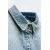 Zara Толстовка из нестандартного денима z1975 , Цвет: Синий, Размер: L, изображение 6