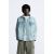 Zara Джинсовая куртка с потертостями , Цвет: Синий, Размер: M (US M), изображение 2