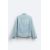 Zara Джинсовая куртка с потертостями , Цвет: Синий, Размер: M (US M), изображение 8