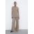 Zara Soft piqué wide-leg trousers , Цвет: Телесный, Размер: L