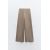 Zara Soft piqué wide-leg trousers , Цвет: Телесный, Размер: L, изображение 6