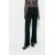 Zara Прямые вязаные брюки с высокой посадкой и эластичным поясом, Цвет: Черный, Размер: S, изображение 2