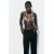 Zara Прямые вязаные брюки с высокой посадкой и эластичным поясом, Цвет: Черный, Размер: S, изображение 3