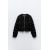 Zara Куртка из текстурированной ткани , Цвет: Черный, Размер: XS, изображение 4