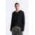 Zara Текстурированный свитер , Цвет: Черный, Размер: S (US S), изображение 2