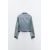 Zara Куртка из денима z1975 с прилегающим кроем , Цвет: Синий, Размер: S, изображение 5