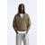 Zara Свитер из смеси хлопка и шерсти с молнией , Цвет: Бежевый, Размер: S (US S), изображение 2