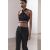 Zara Капри средней посадки из коллекции zw collection сделаны из 33% вискозы, Цвет: Черный, Размер: M, изображение 6