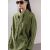 Zara Льняные брюки в стиле пижамы коллекции zw collection со складками , Цвет: Зеленый, Размер: XS, изображение 8