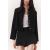 Zara Куртка-жакет zw collection cropped buttoned jacket , Цвет: Черный, Размер: S, изображение 3