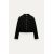 Zara Куртка-жакет zw collection cropped buttoned jacket , Цвет: Черный, Размер: S, изображение 5