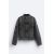 Zara Джинсовая куртка biker denim , Цвет: Черный, Размер: S (US S), изображение 7